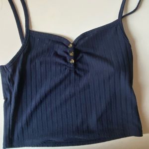 navy top